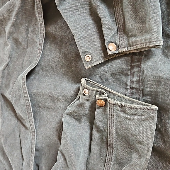 Vintage 90's Carharrt Duck Cape, Duster, Barn Coat Size XXL - Picture 5 of 13